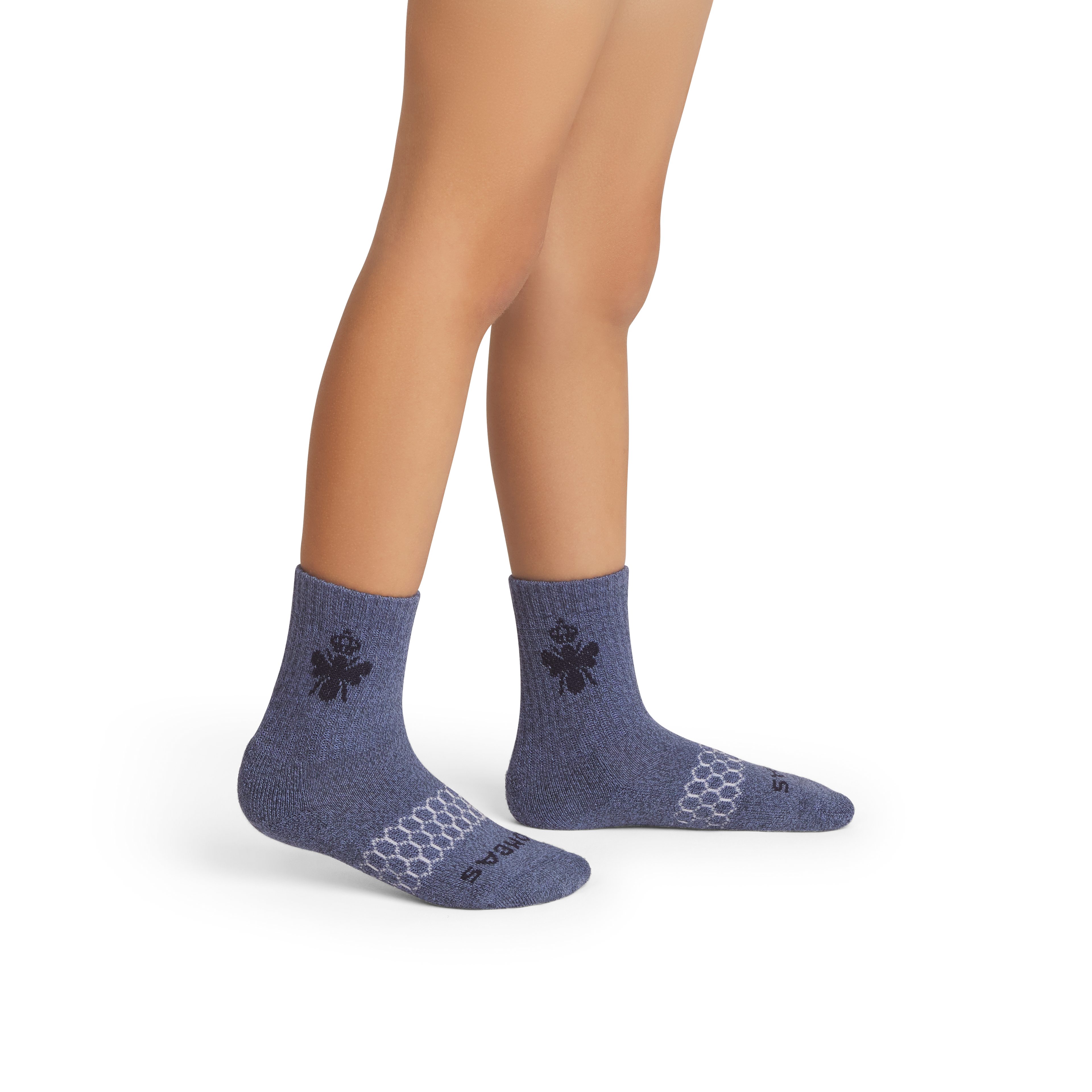 Junior Calf Socks - oyster blue JO1 [10121]