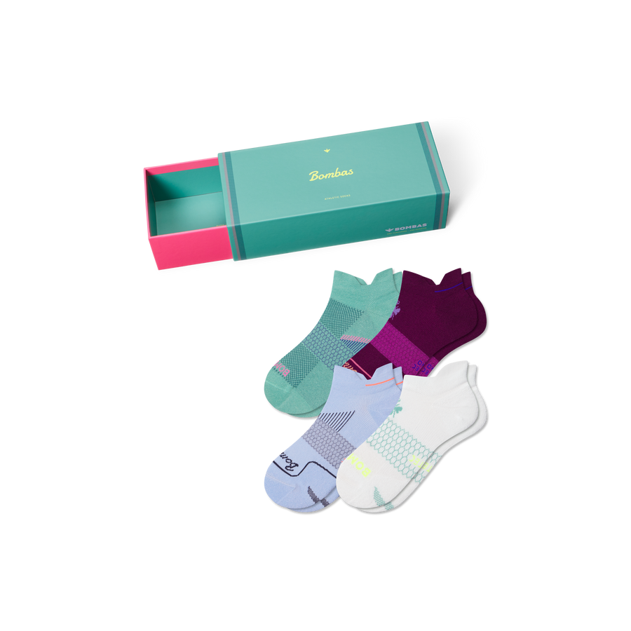 Women’s Sport Variety Sock 4-Pack Gift Box - Everyday Pair