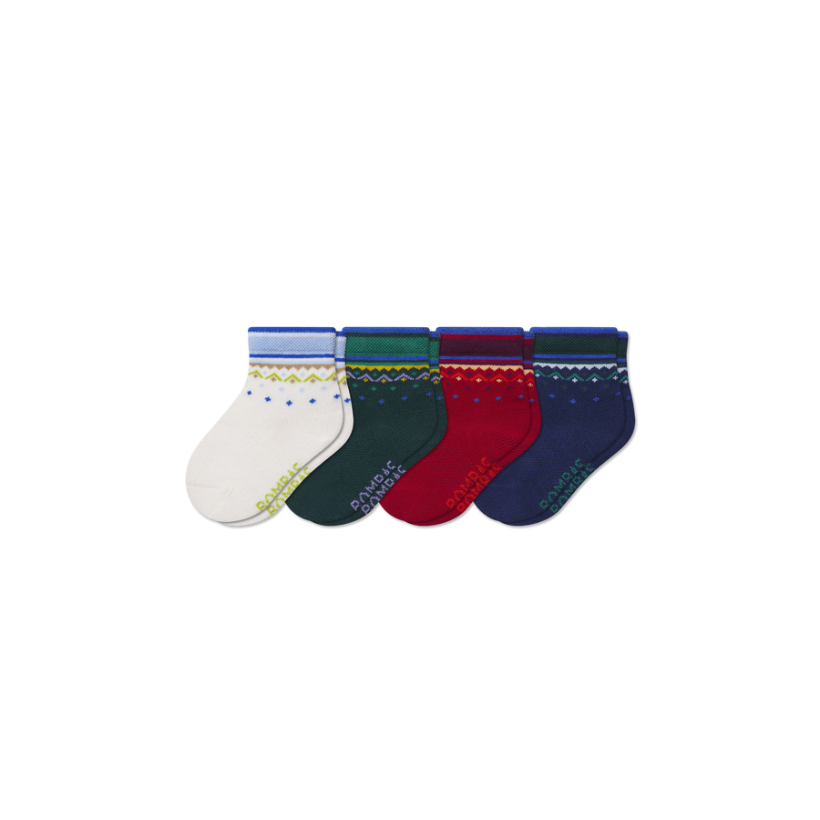 Toddler Calf Sock 4-Pack - Ready Pair