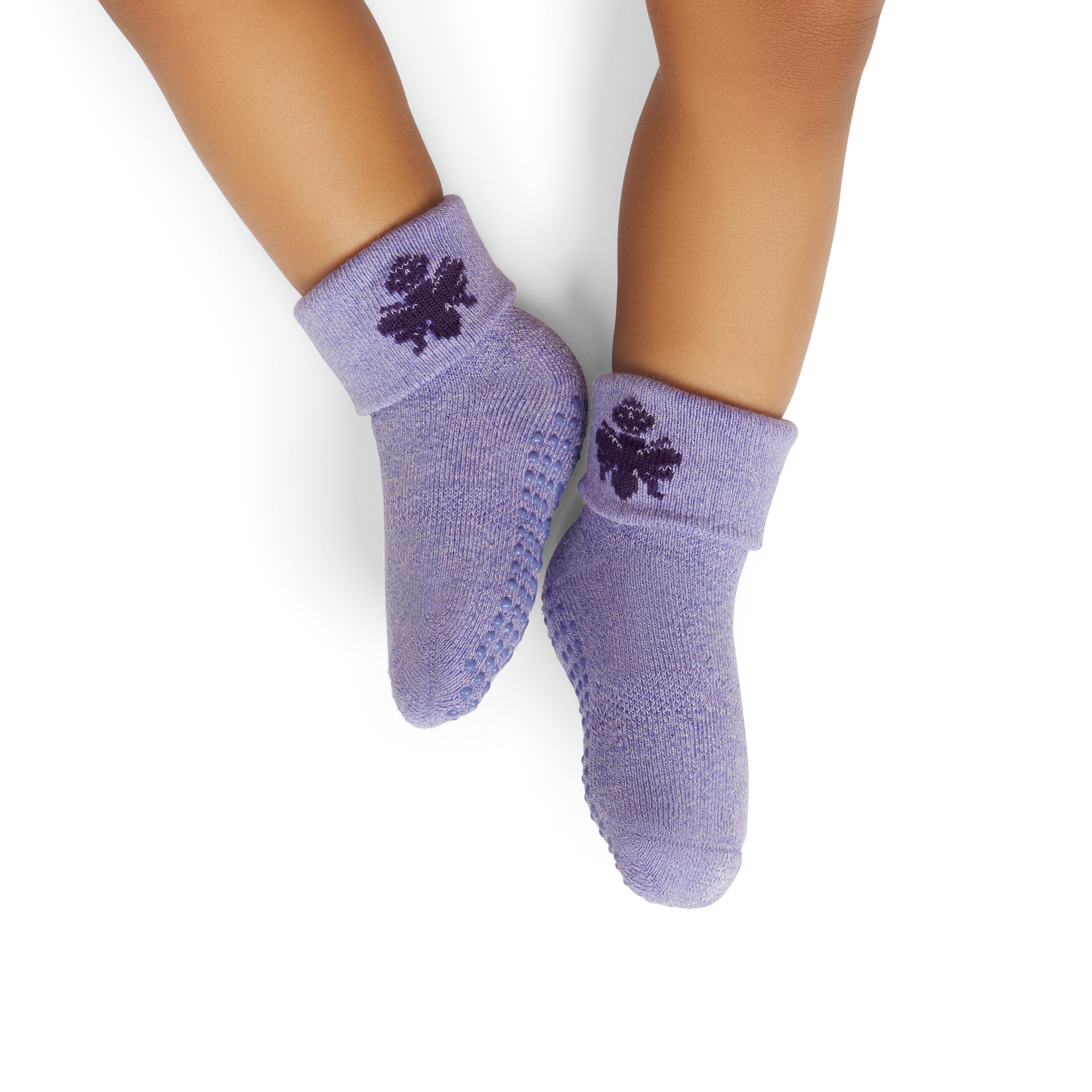 Baby Gripper Socks (6-12 Months) - peri dusk BO1 [10272]