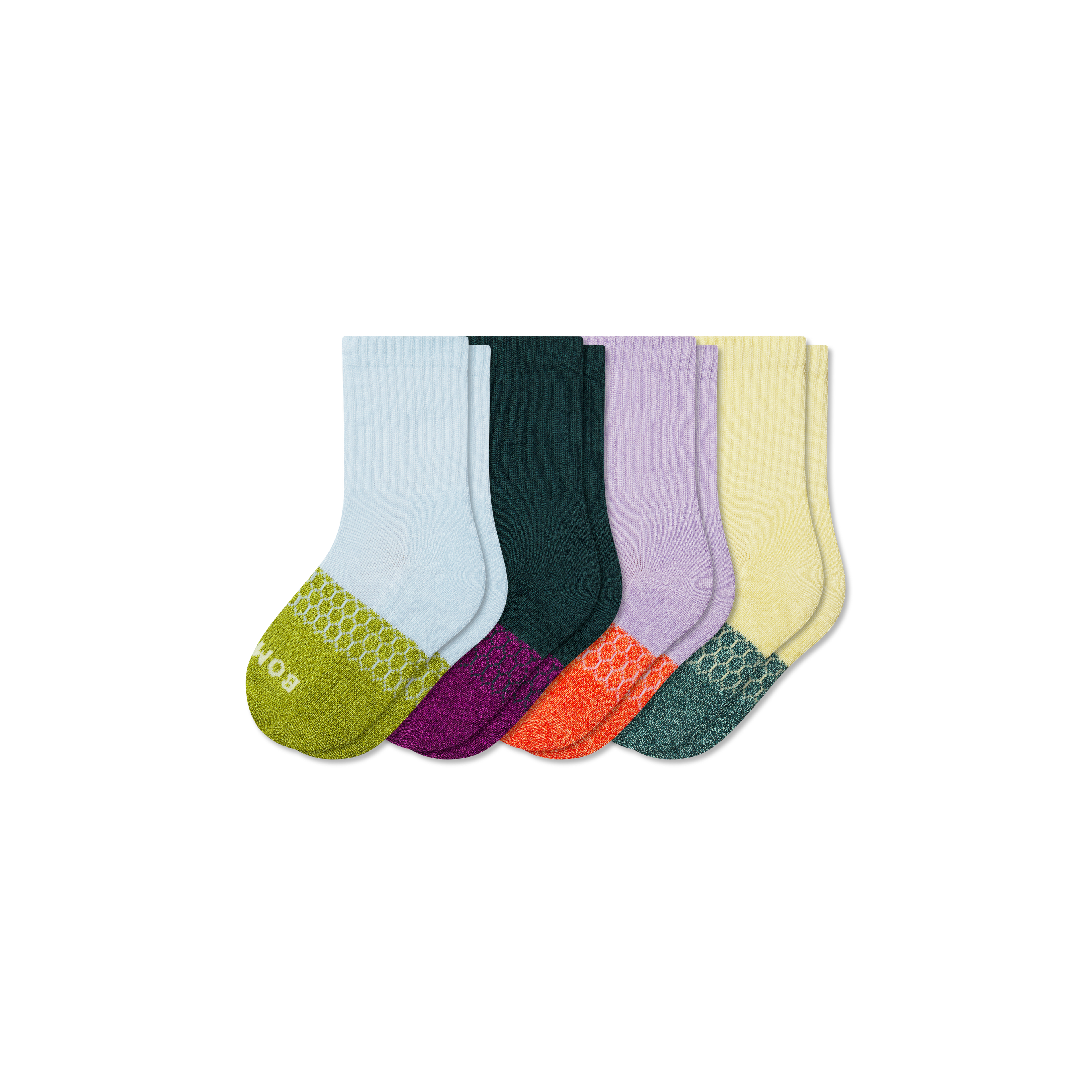Junior Calf Socks - Glacier Yellow Mix L [10292]