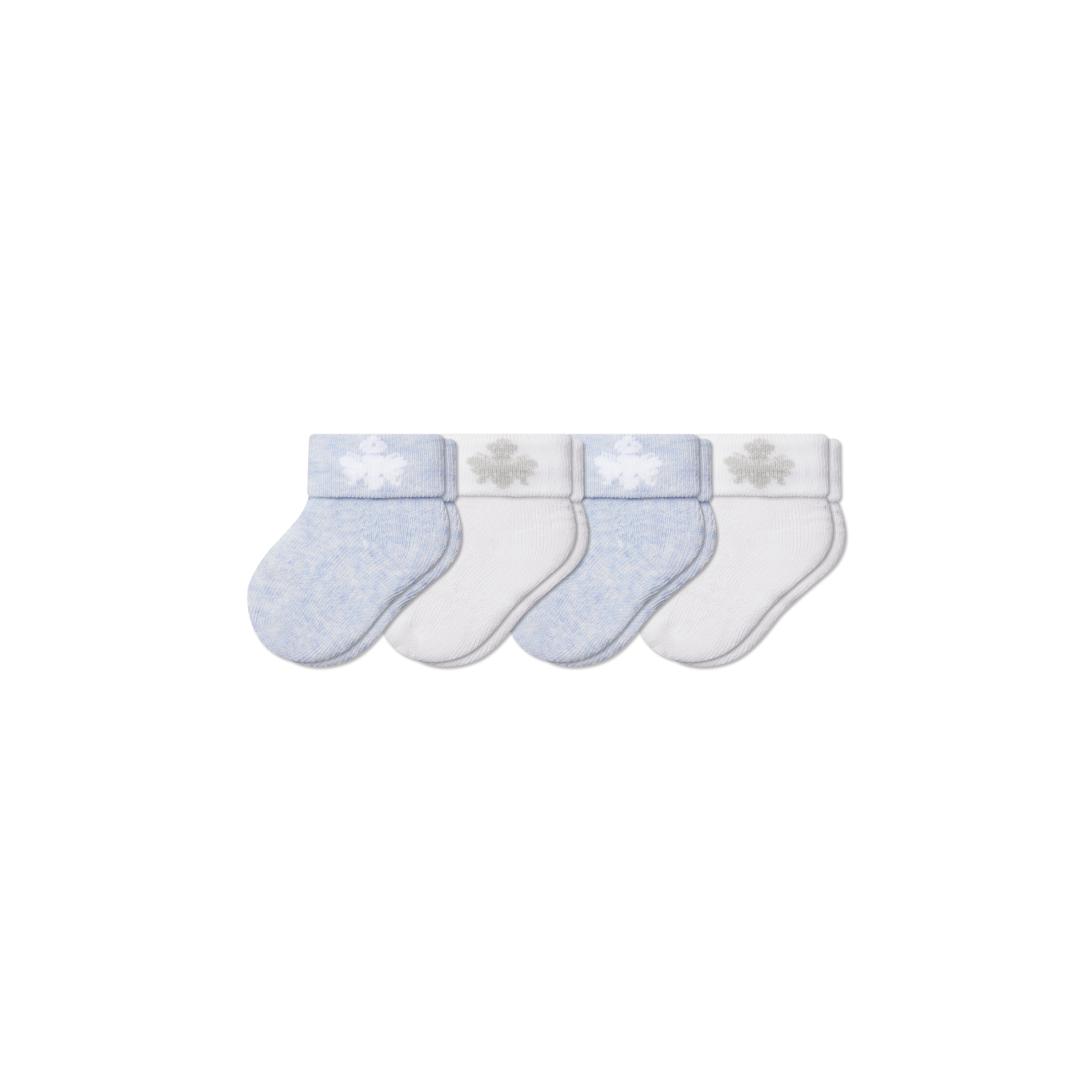 Baby Sock 4-Pack (0-6 Months) - blue mix L [10310]