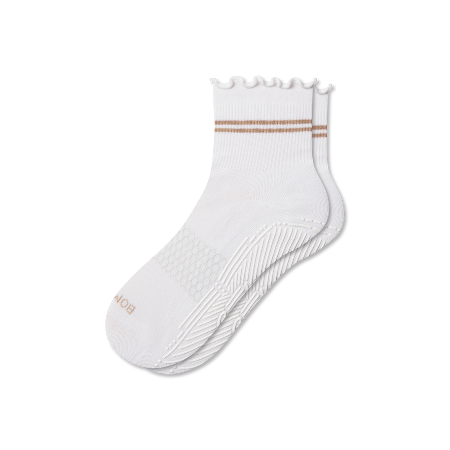 Women's Studio Gripper Quarter Socks - Fresh Step