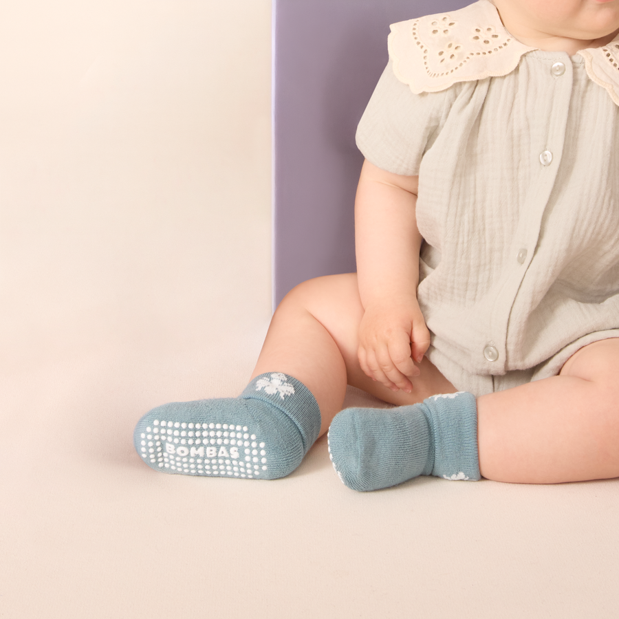 Baby Gripper Sock 4-Pack (6-12 Months) - Essential Ready