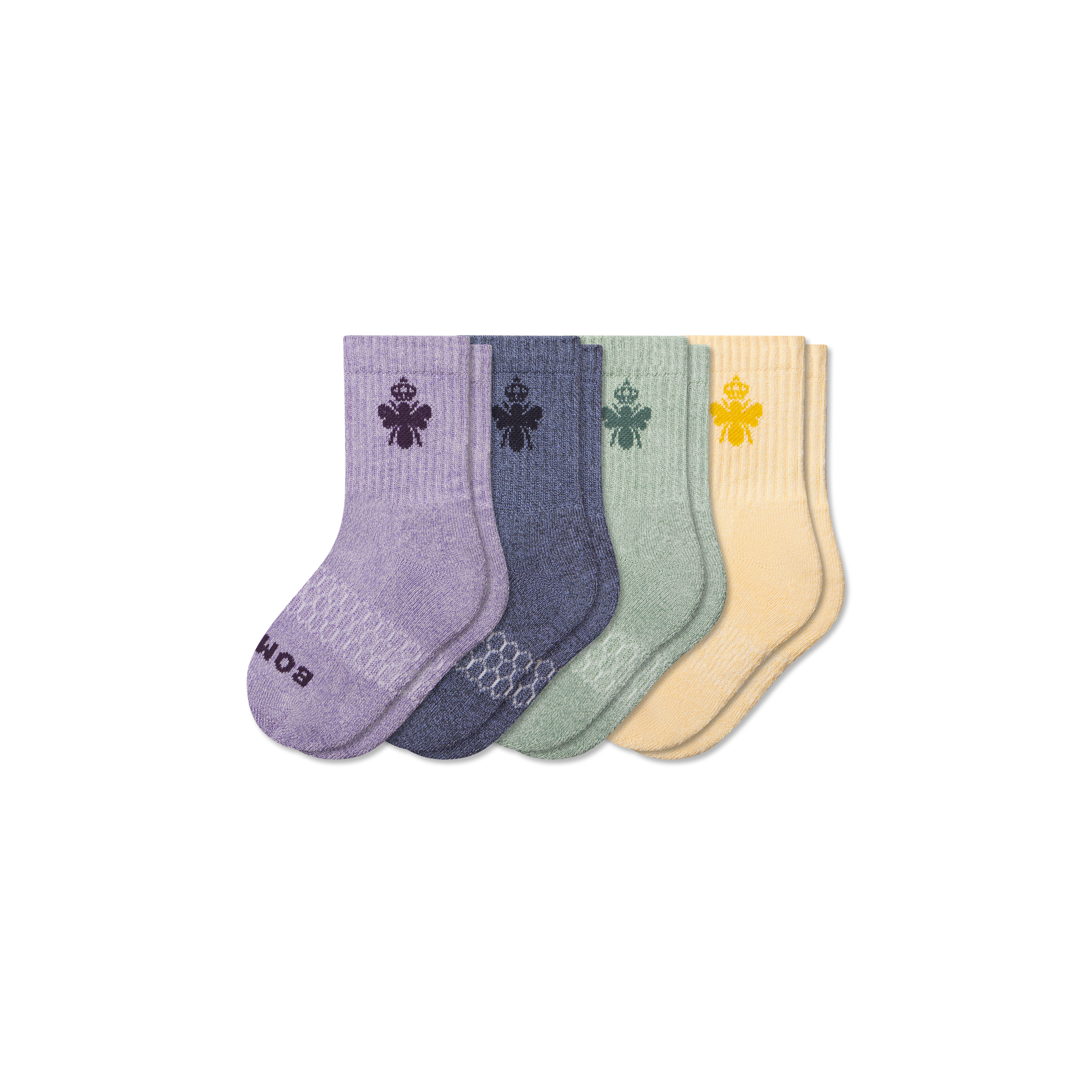Junior Calf Socks - sage blue mix L [10495]