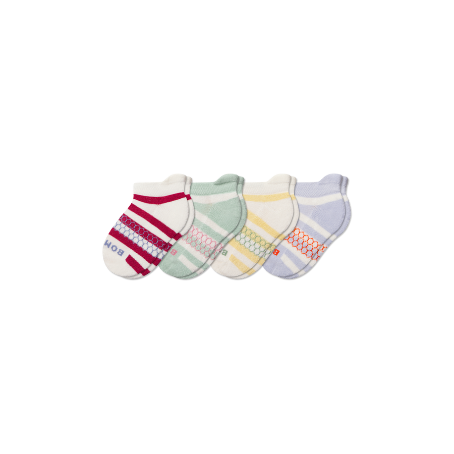 Junior Stripes Ankle Sock 4-Pack - Daily Pick
