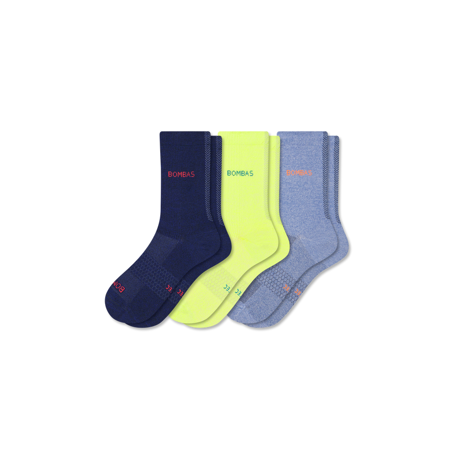 Women's Sport Half Calf Sock 3-Pack - Ready Pick