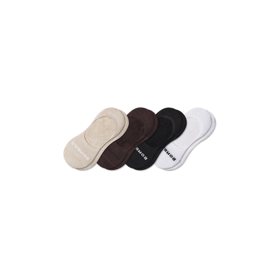 Men's Mid-Cut No Show Sock 4-Pack - All Day Fit