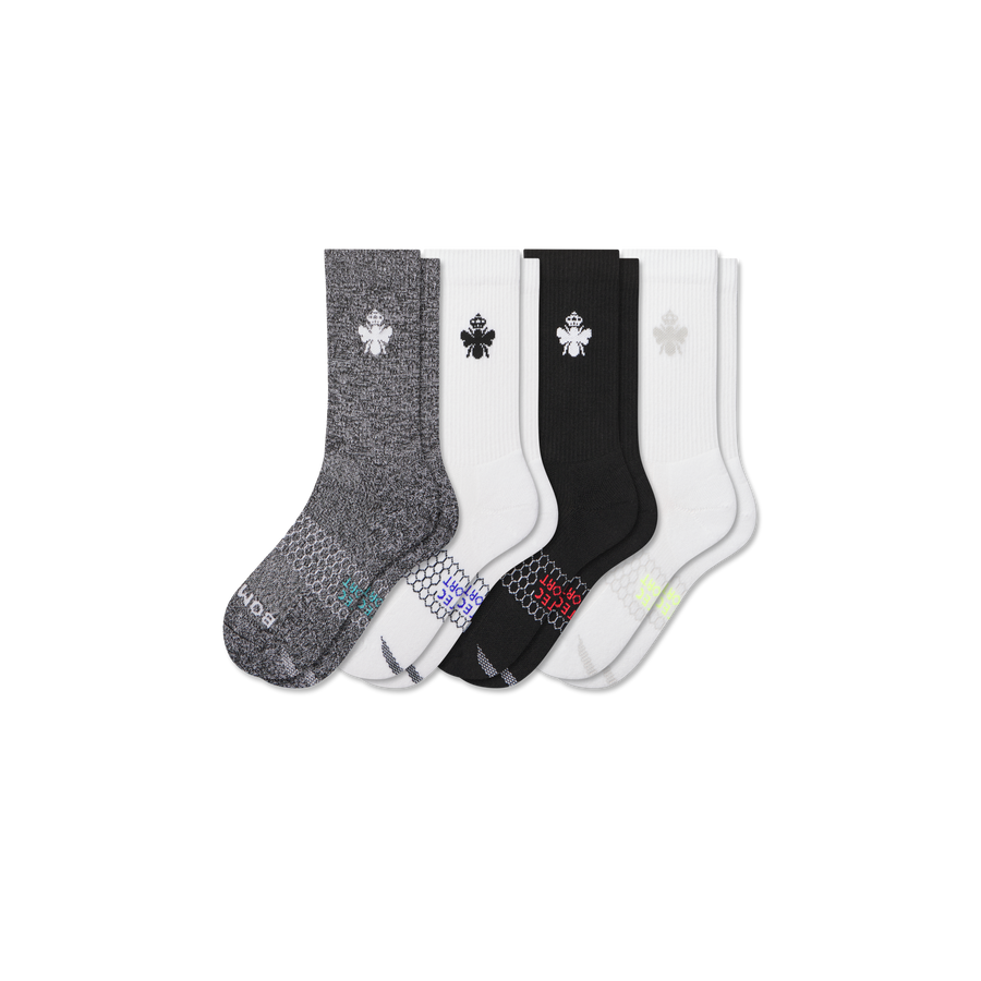 Youth All Sport Calf Sock 4-Pack - Daily Cushion