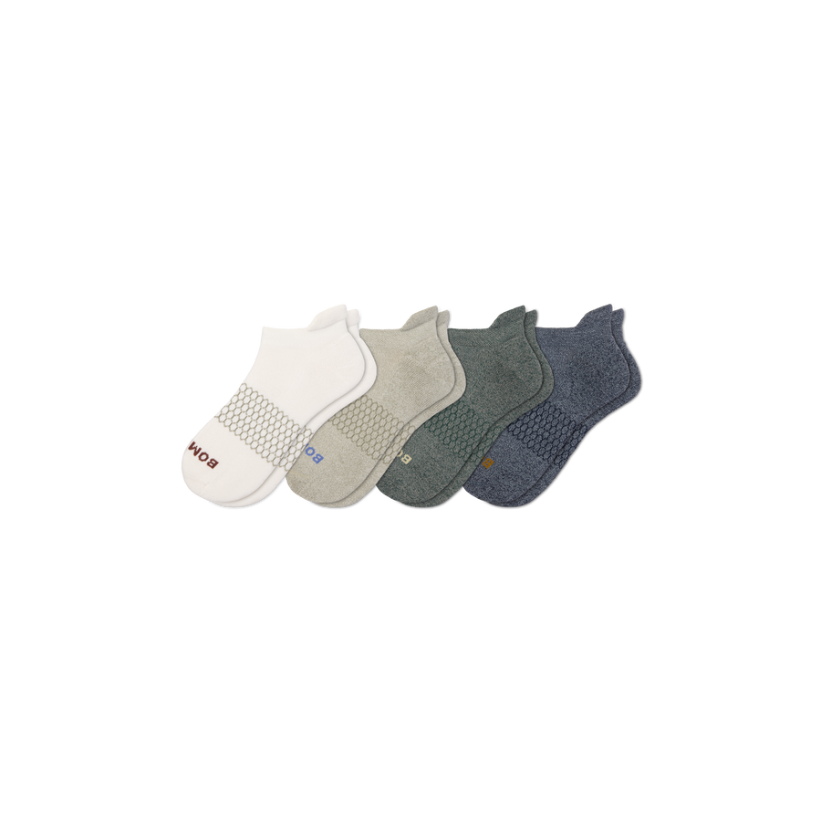 Men's Solids Ankle Sock 4-Pack - Travel Pair