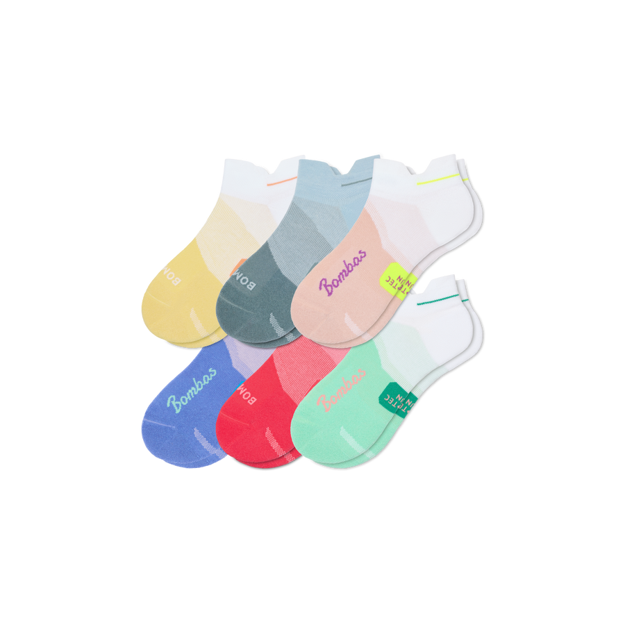 Women's Run Ankle Sock 6-Pack - Daily Pick