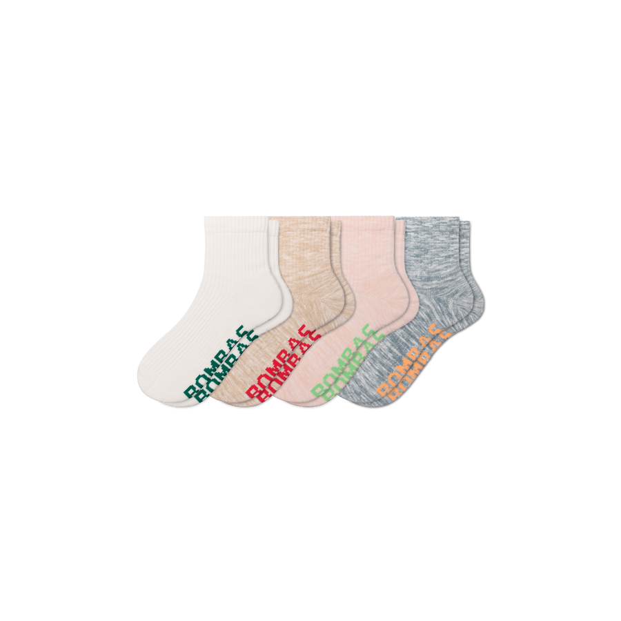 Women's Summer Ragg Quarter Sock 4-Pack - Classic Ready