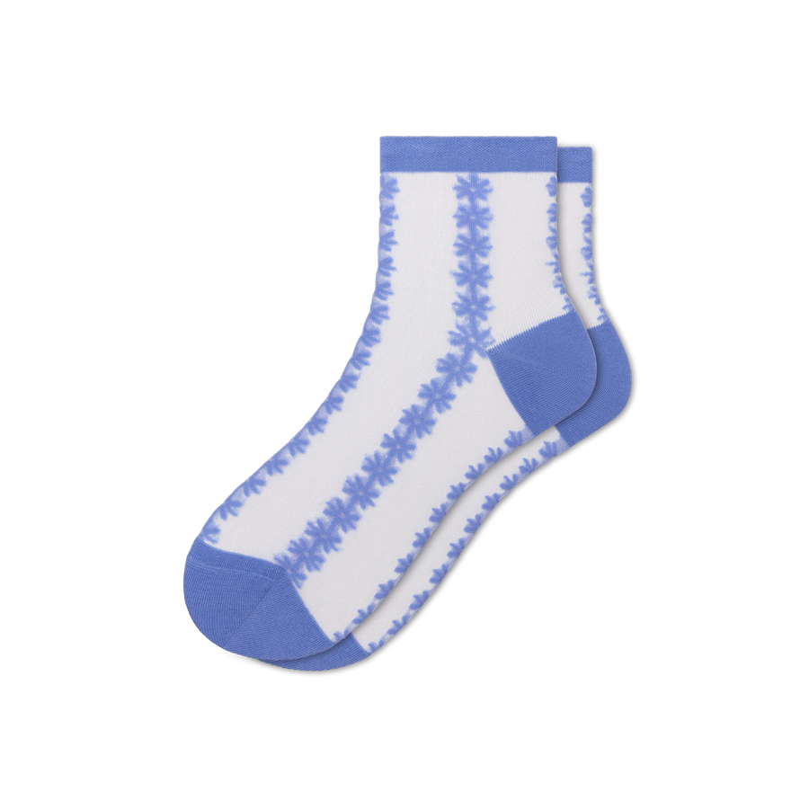 Women’s Sheer Quarter Socks - Soft Step