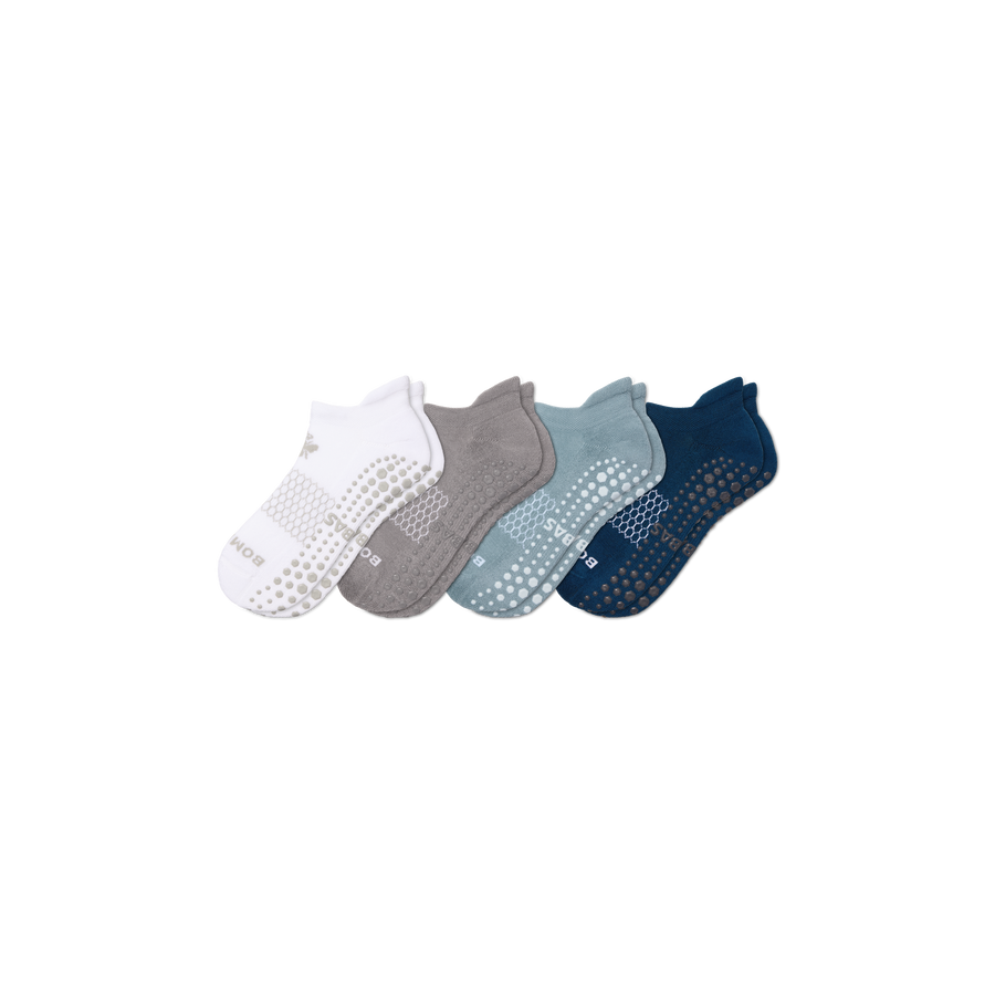Women's Gripper Ankle Sock 4-Pack - Daily Cushion