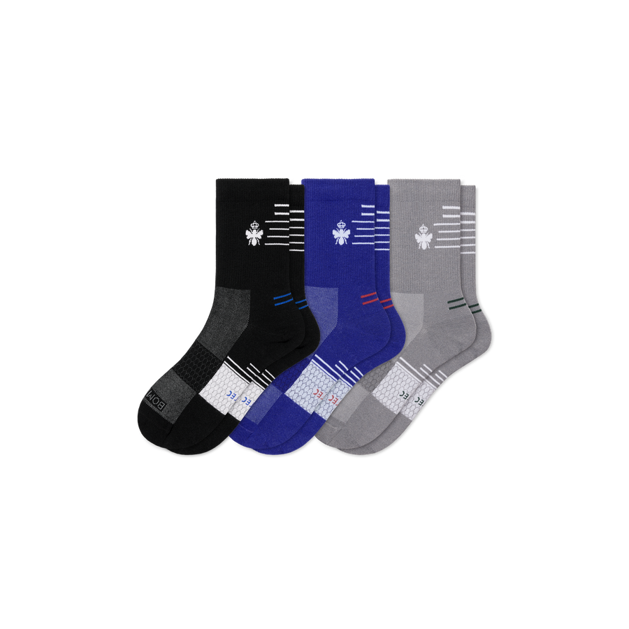 Men's Sport Half Calf Sock 3-Pack - Light Cushion