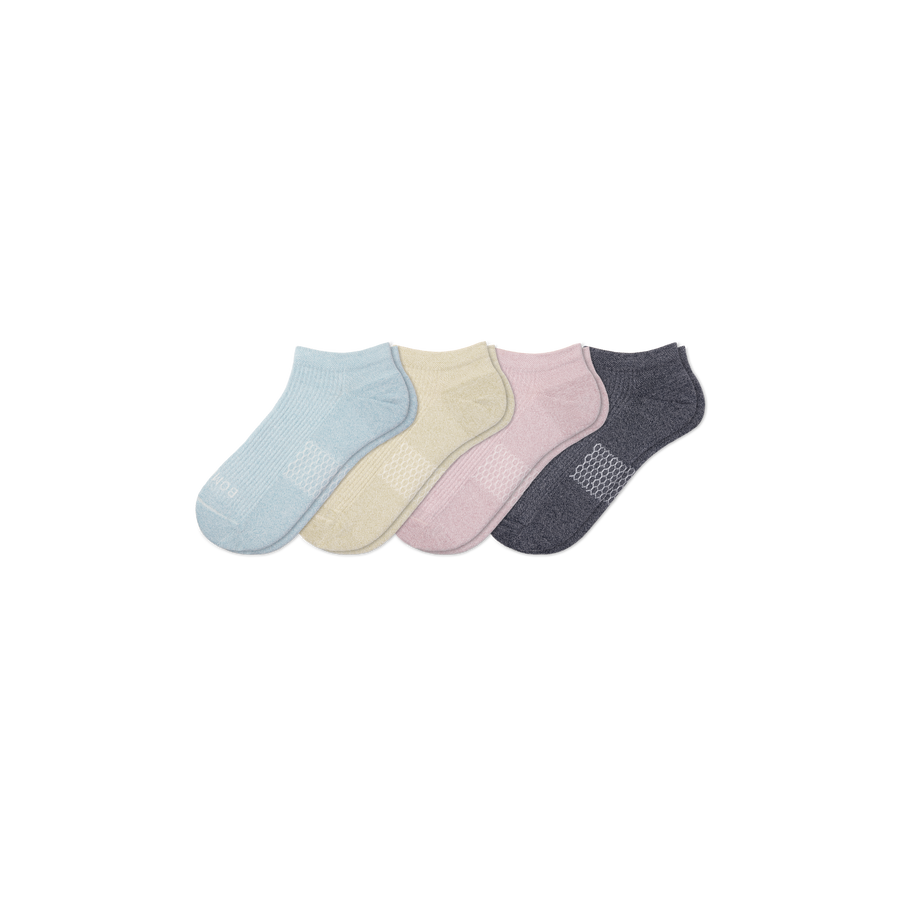 Women's Modern Rib Ankle Sock 4-Pack - Fresh Choice