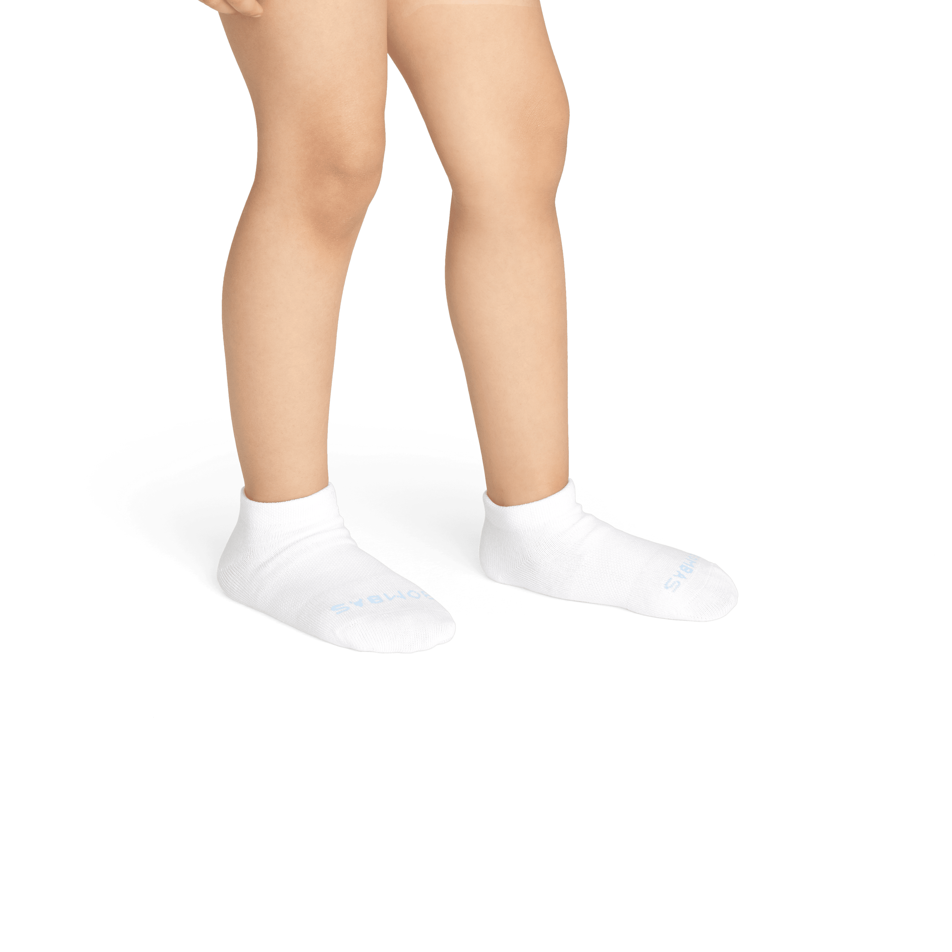 Junior Lightweight Ankle Socks white-toddler-2-transparent