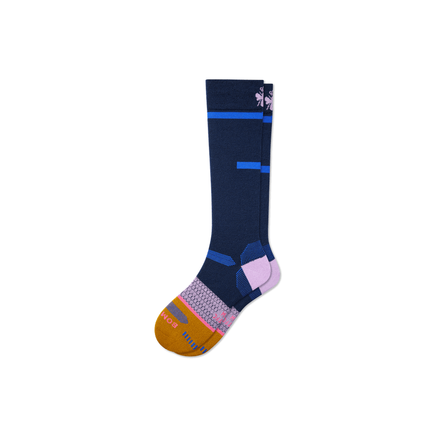 Men's Zero-Cushion Merino Wool Blend Ski & Snowboard Socks - Ready Pick
