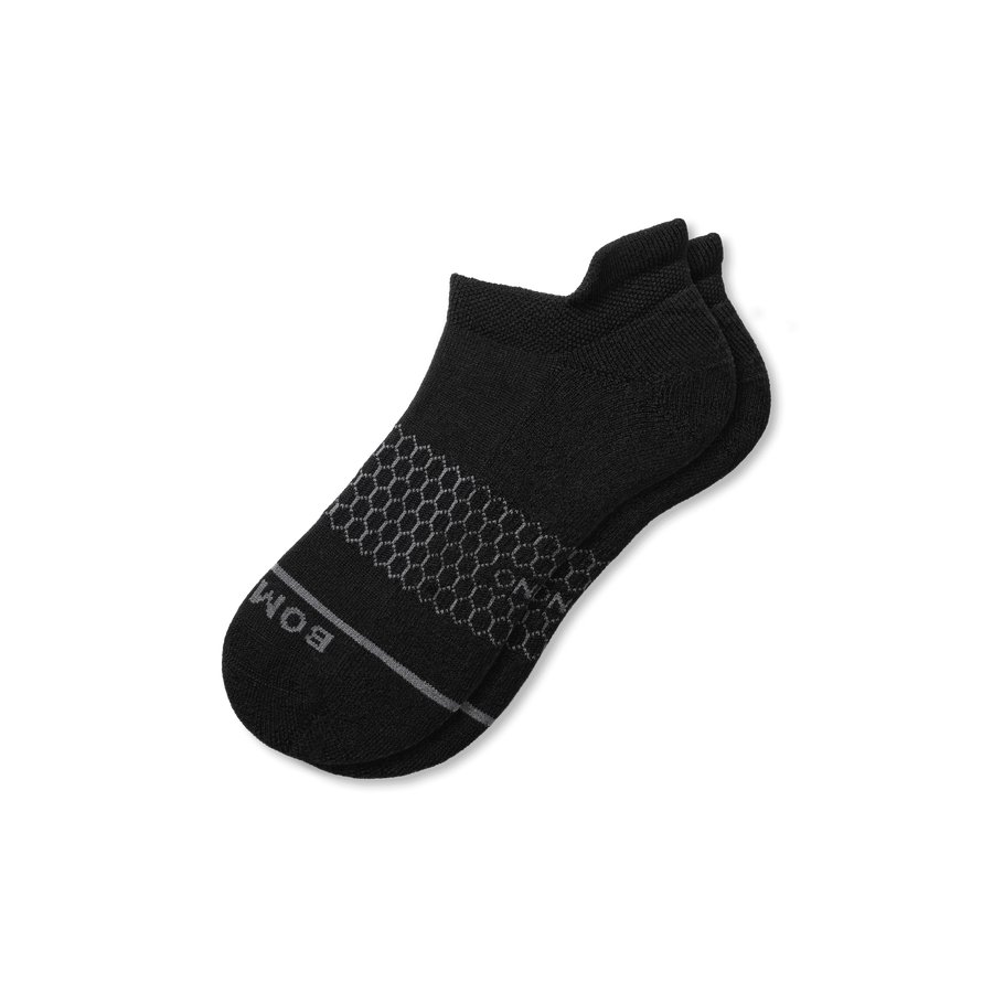 Women's Merino Wool Blend Ankle Socks - Light Cushion