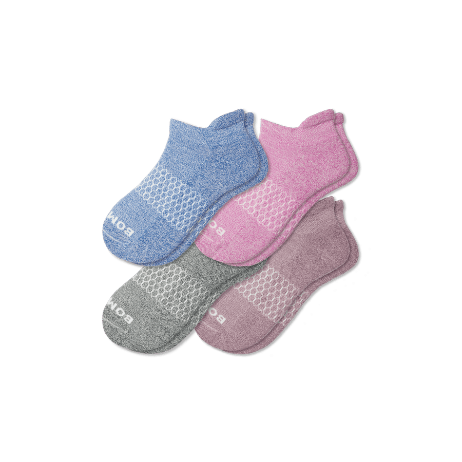 Women's Marl Ankle Sock 4-Pack - Simple Style