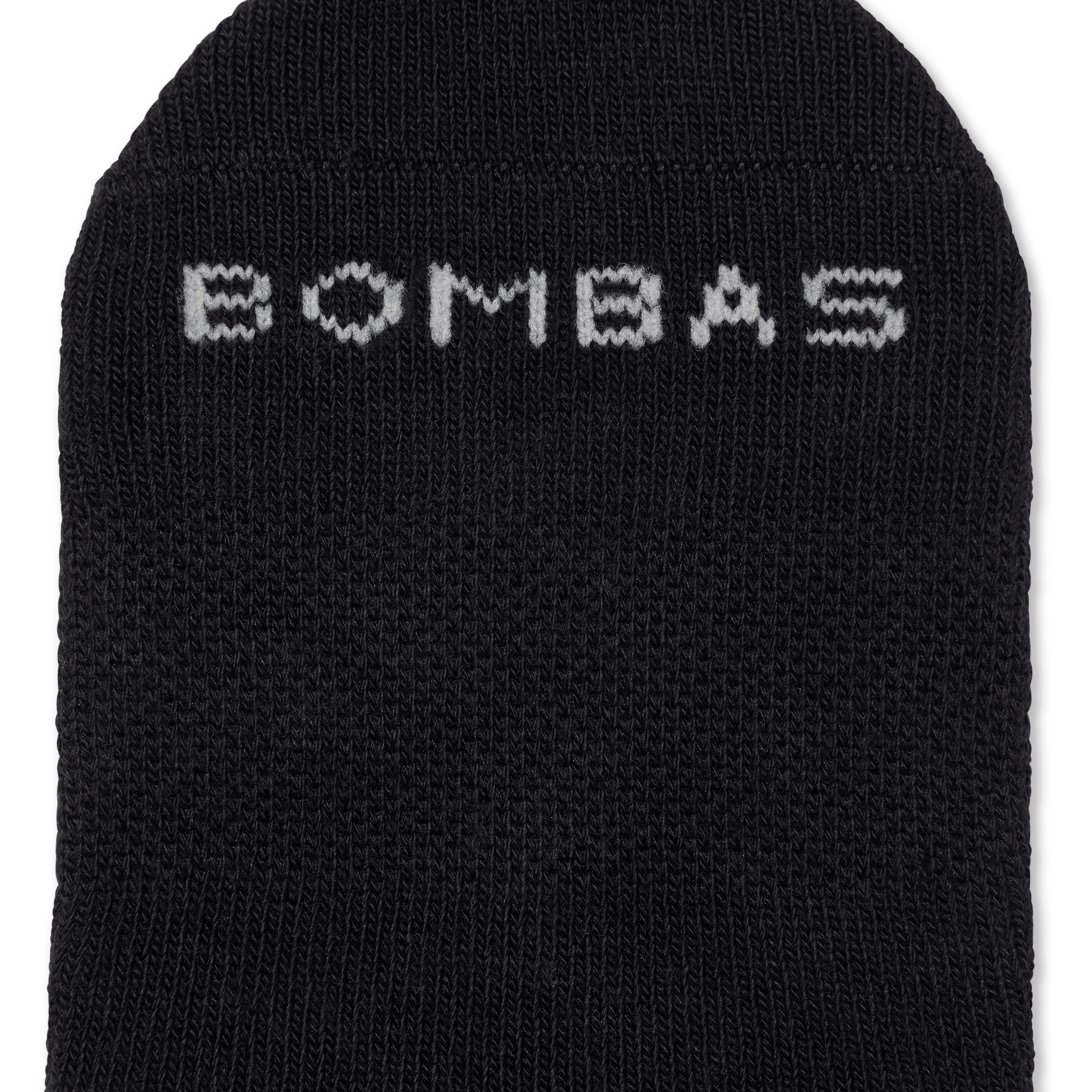 Junior Lightweight Calf Socks - Black - Detail [7846]