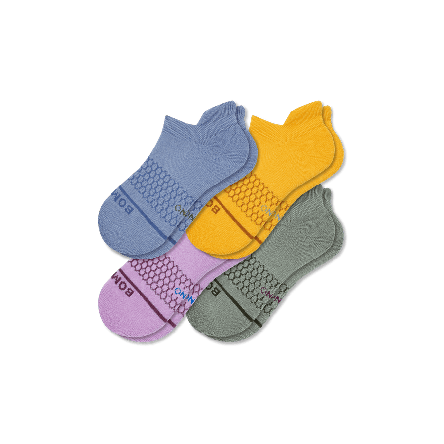 Youth Merino Wool Blend Ankle Sock 4-Pack - Daily Pick