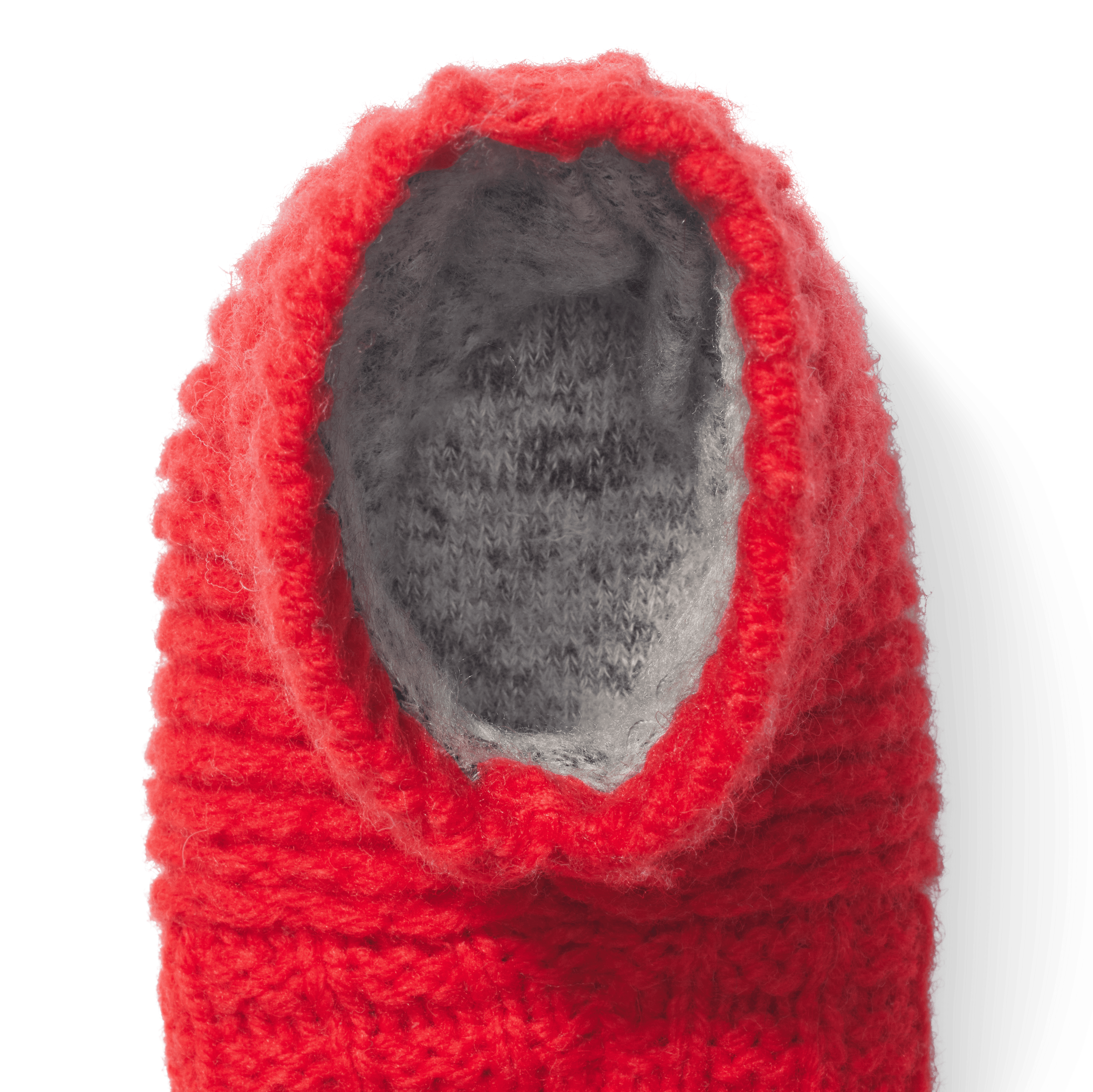 Baby Waffle Gripper Slipper - Red Sky Detail [8285]