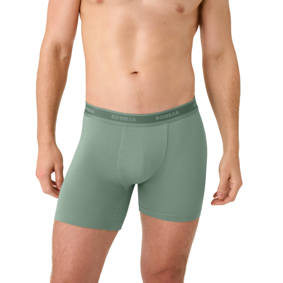 Men's Soft Flex Boxer Brief 6" - Weekend Comfort