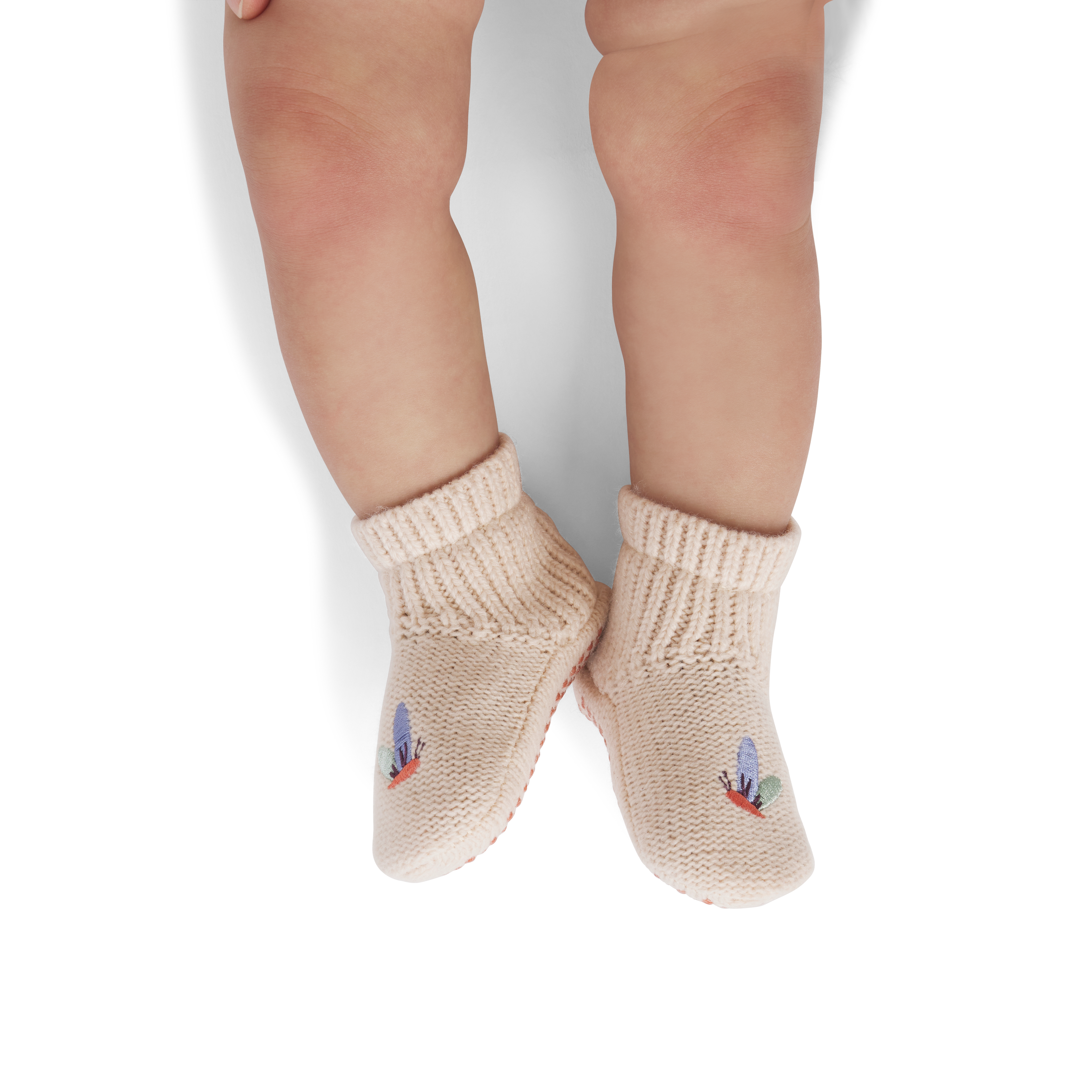 Baby Gripper Slipper - Blush Sand BO1 [8518]