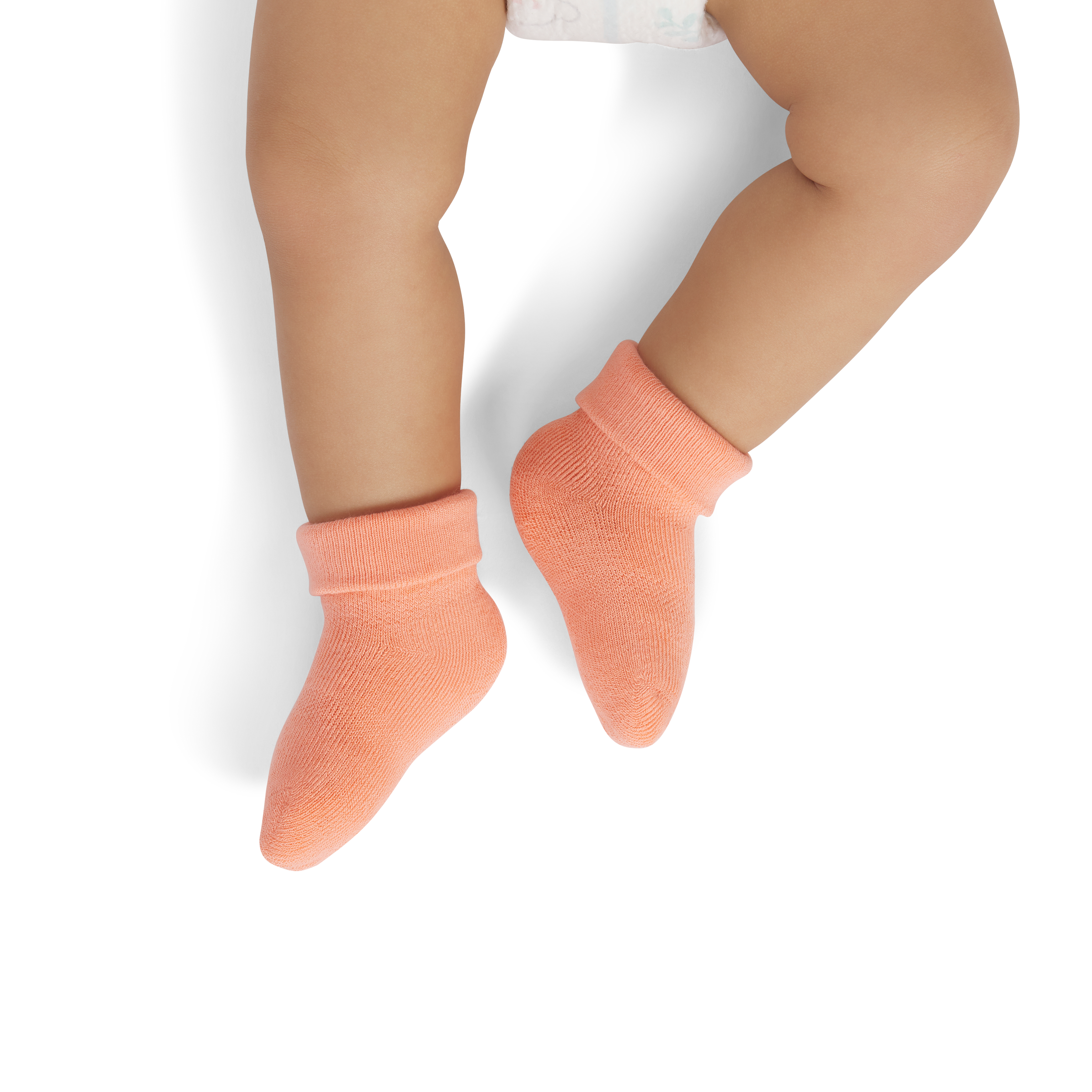 Solids Calf Socks (0-6 Months) - Guava BO1 [8621]