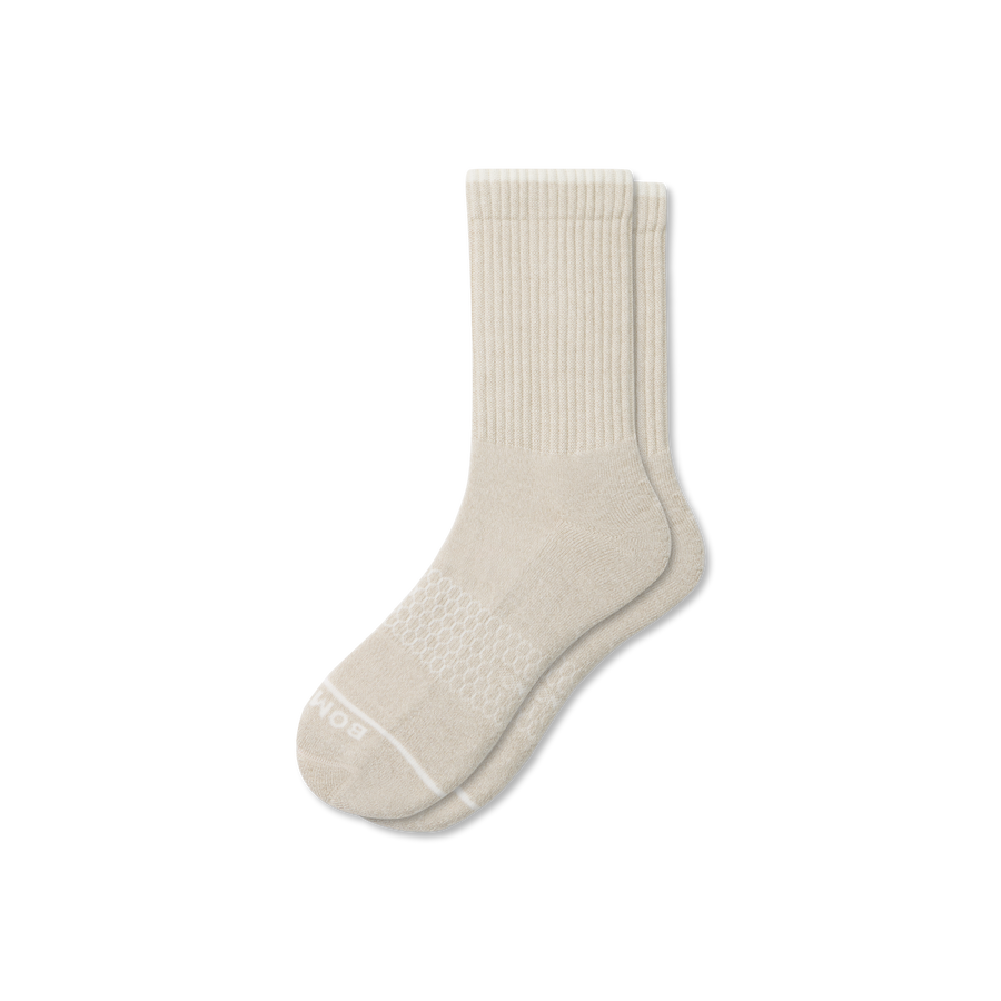 Men's Merino Wool Blend Half Calf Socks - Simple Style
