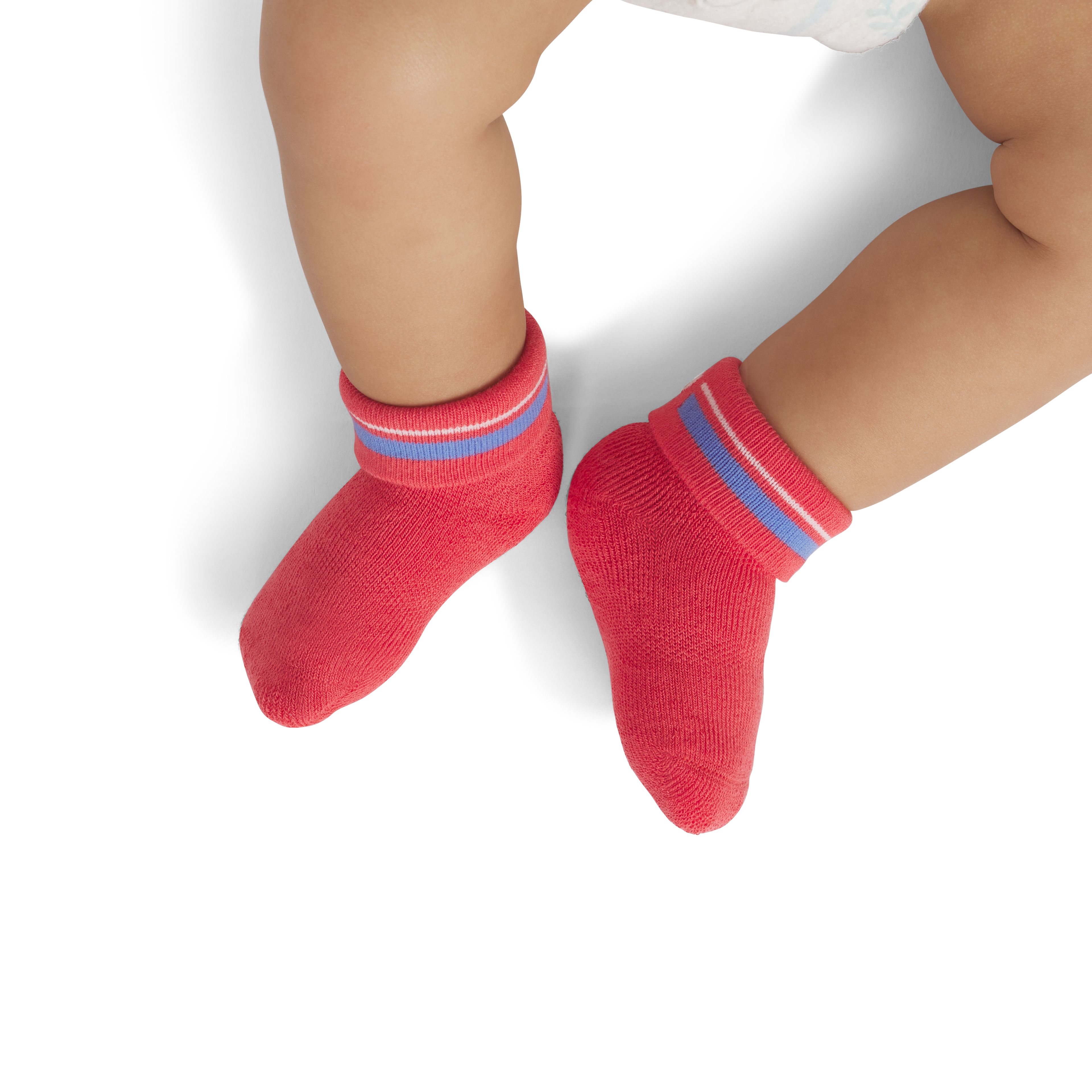 Valentine's Socks (0-6 Months) - Heirloom Red / Perisky BO1 [8654]