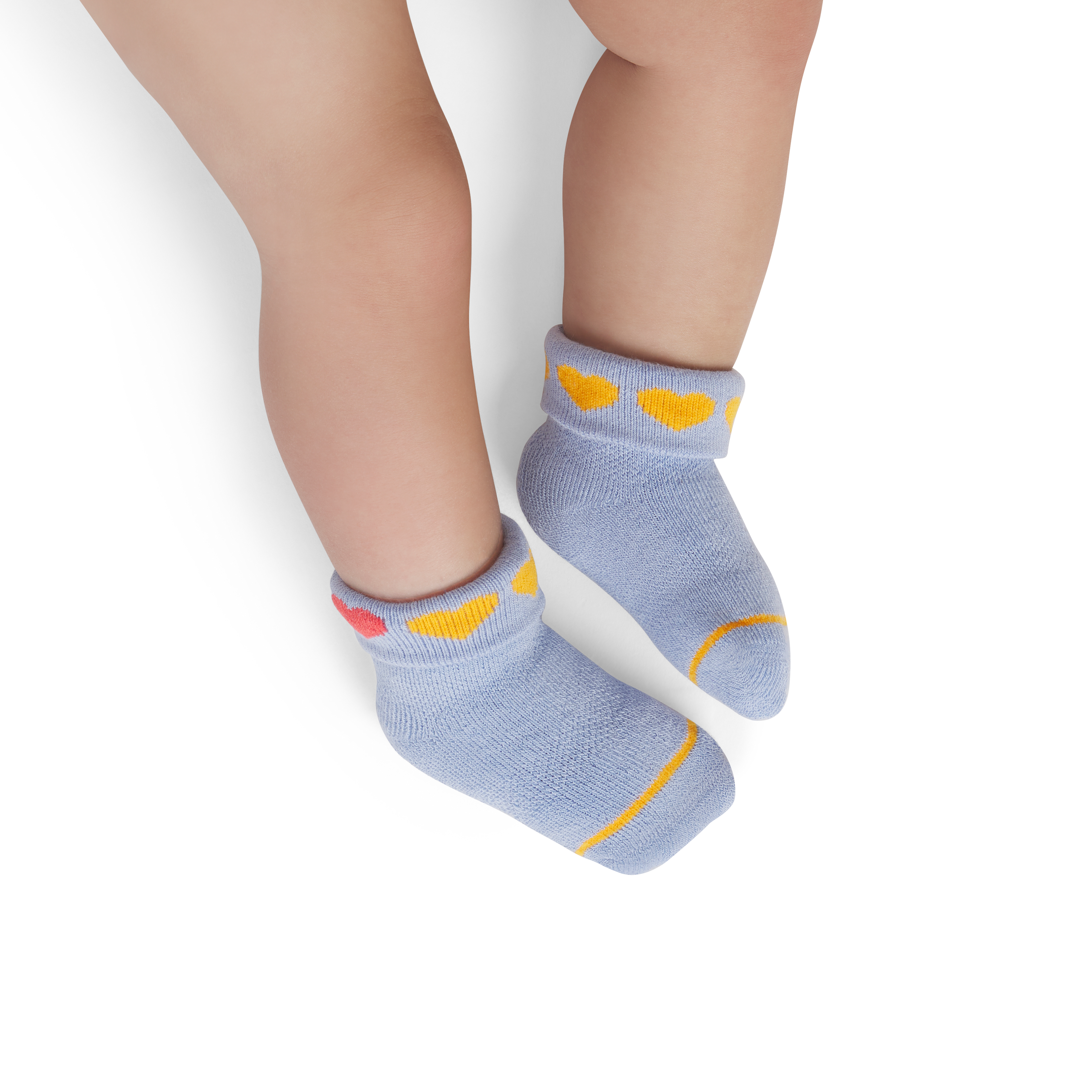 Valentine's Socks (0-6 Months) - Dawn Blue BO1 [8655]