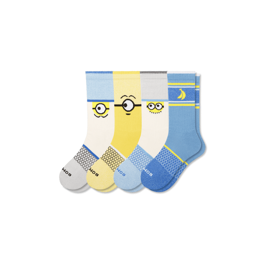 Minions Calf Sock 4-Pack - Fresh Step