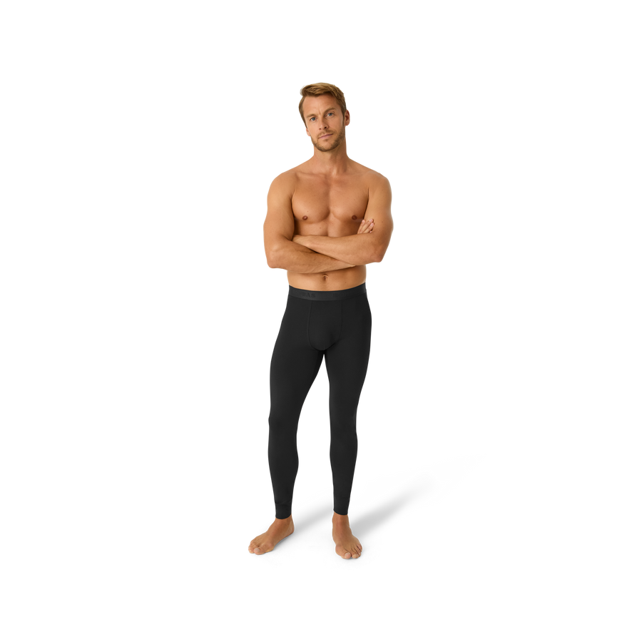 Men's Cotton Modal Blend Long Underwear - Easy Stretch
