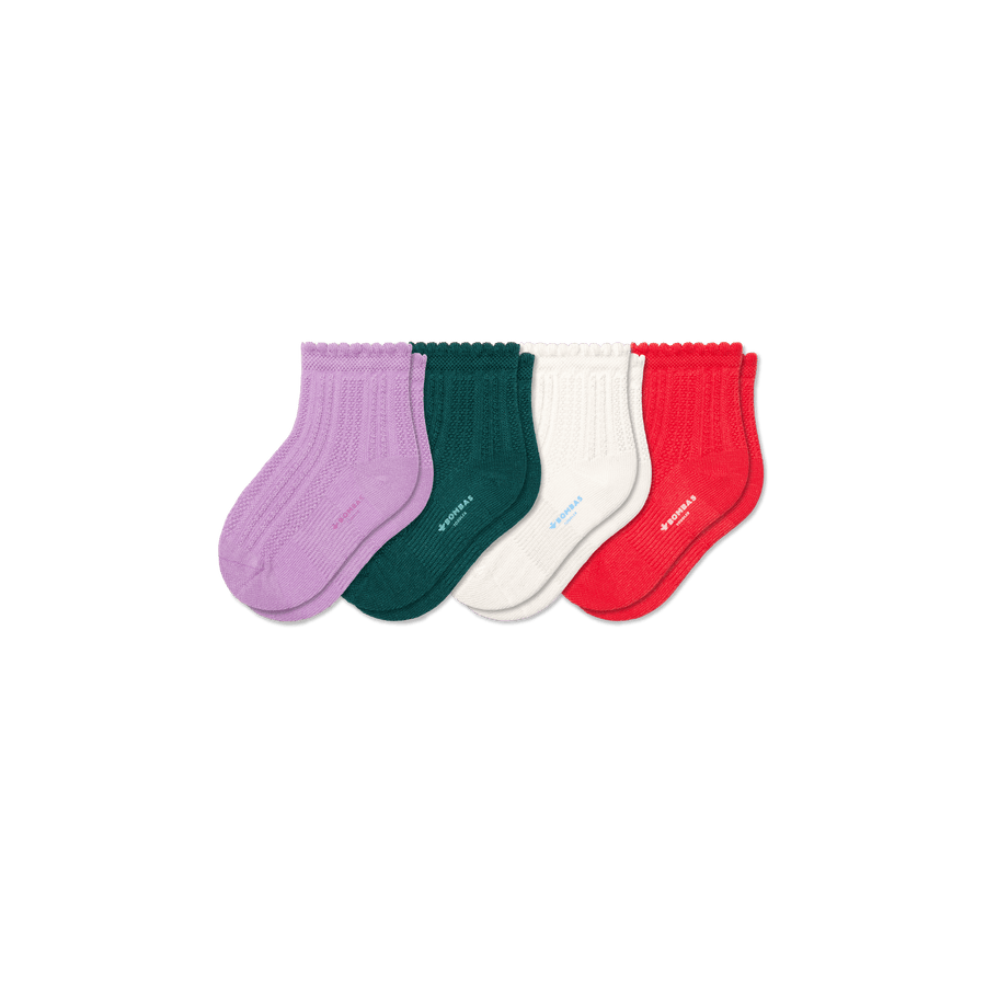 Toddler Calf Sock 4-Pack - Fresh Choice