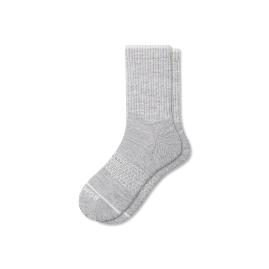 Women's Merino Wool Blend Half Calf Socks - Everyday Pair