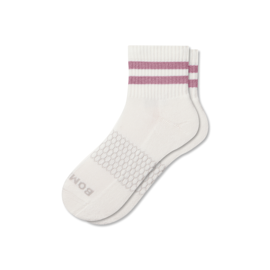 Women's Vintage Stripes Quarter Socks - Easy Pair