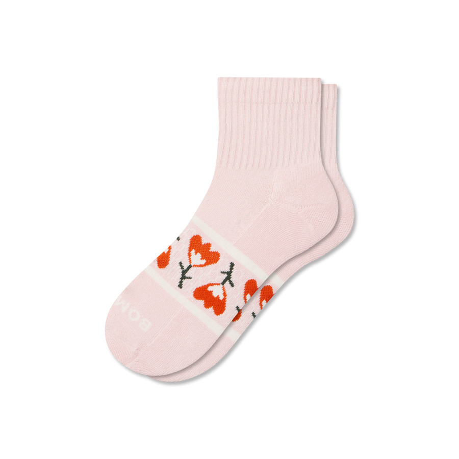 Women's Garden Party Quarter Socks - Everyday Pair