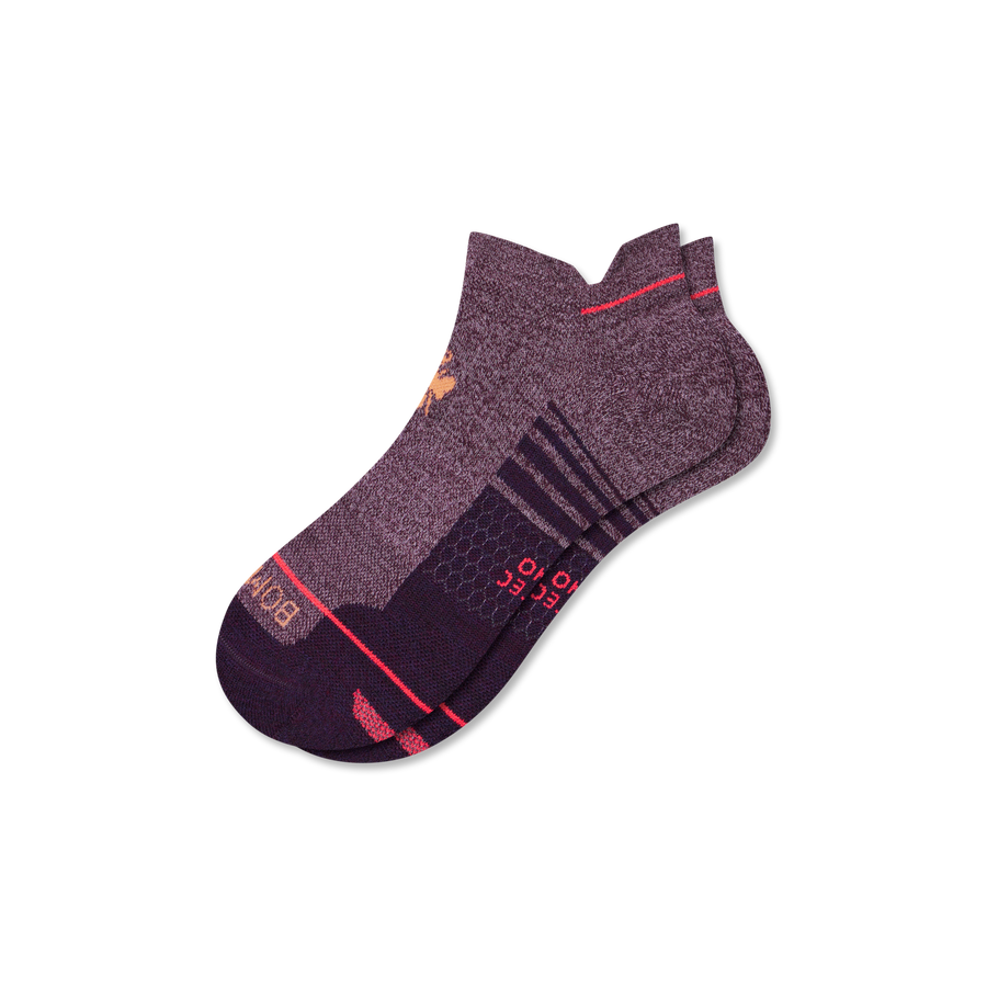 Men's Merino Wool Blend Run Ankle Socks - Simple Style
