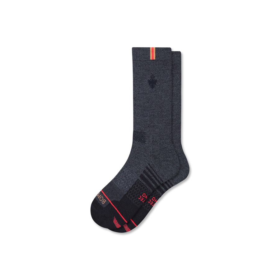 Men's Merino Wool Blend Run Calf Socks - Ready Pick