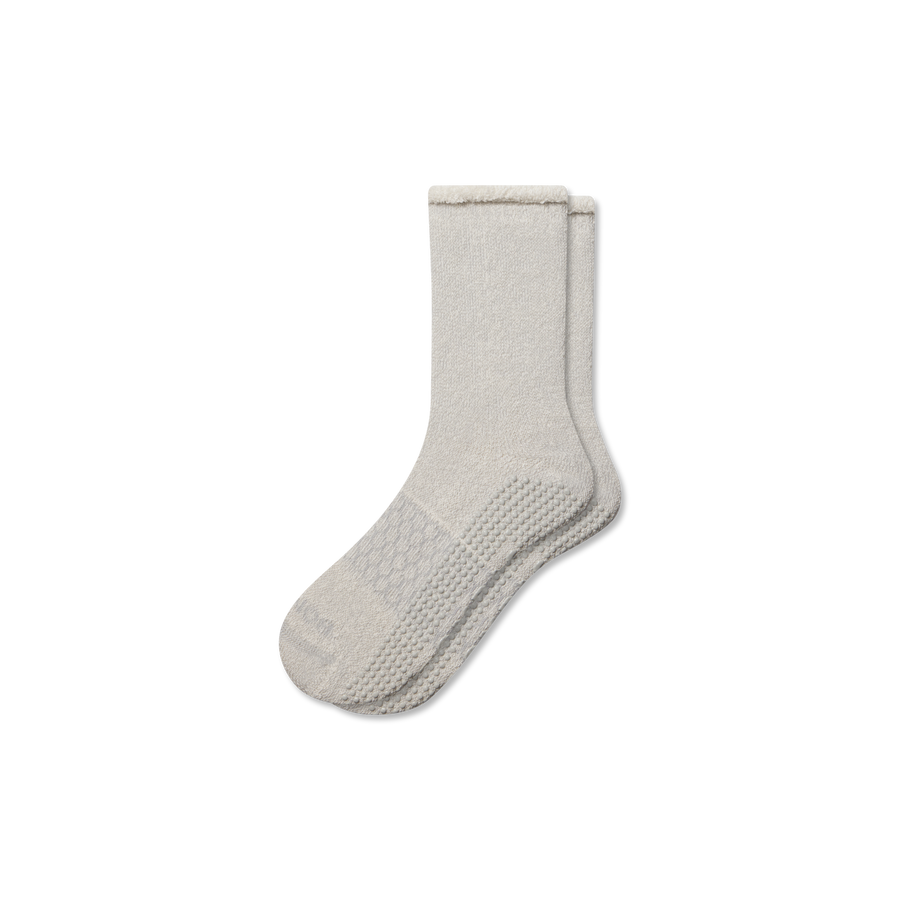 Men’s Roll-Top Merino Blend Gripper House Sock - All Day Fit