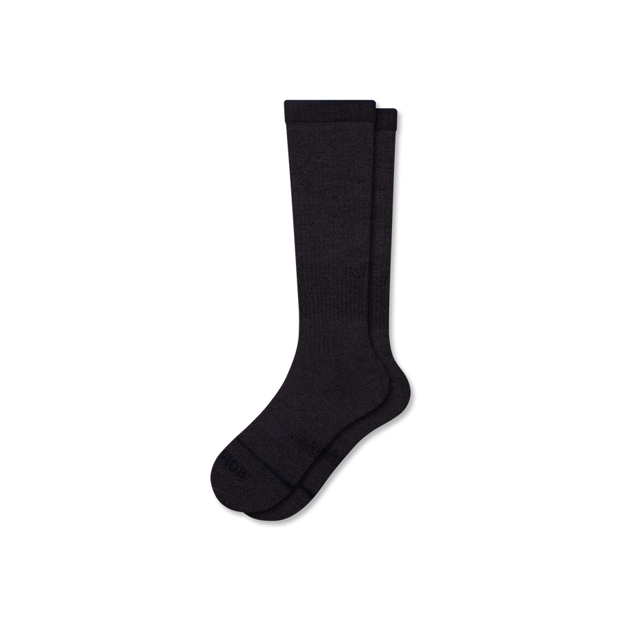 Men's Merino Wool Blend Knee High Socks (15-20mmHg) - Essential Ready