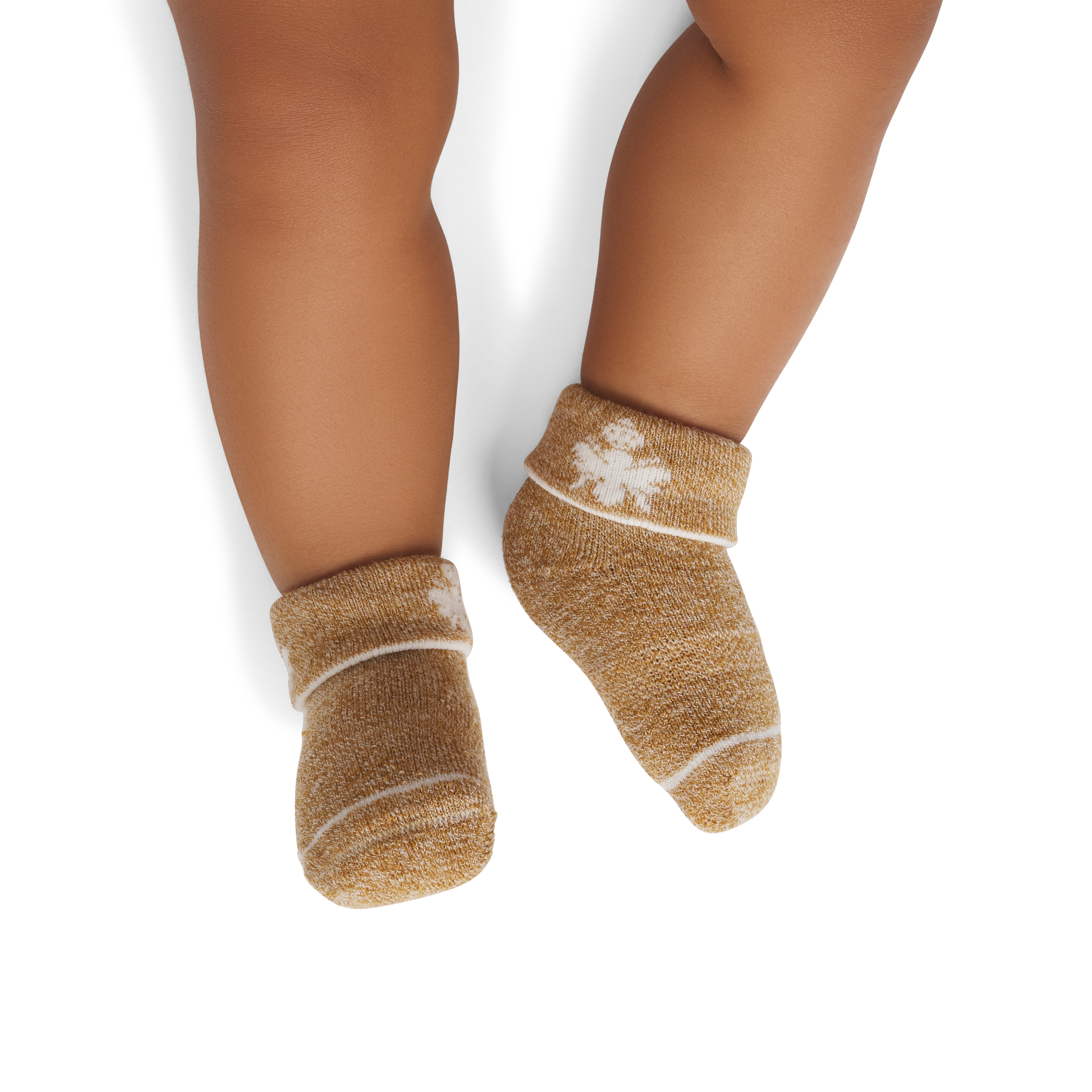 Merino Wool Blend Calf Sock - desert khaki BOM1
