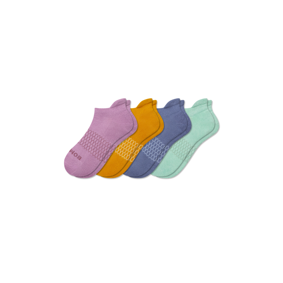 Youth Solids Ankle Sock 4-Pack - Ready Pick