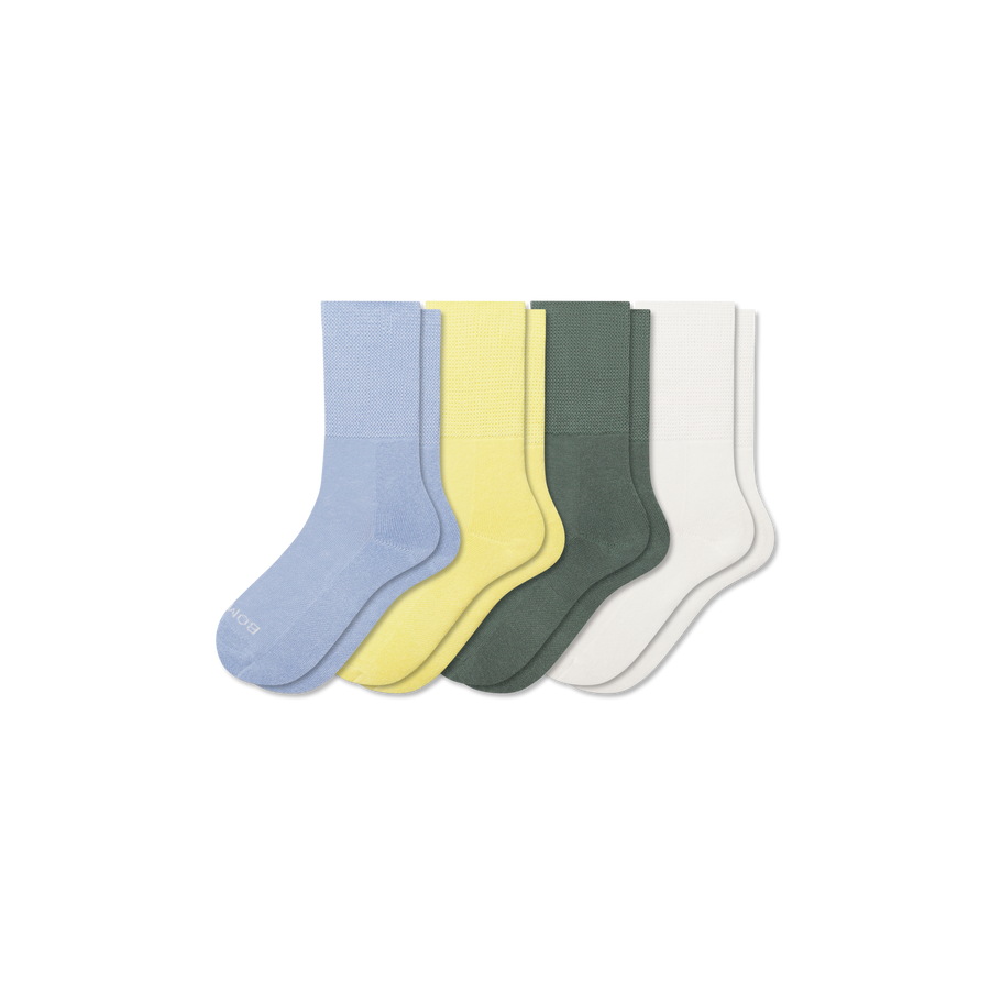 Youth Ultra Stretch Calf Sock 4-Pack - Travel Pair