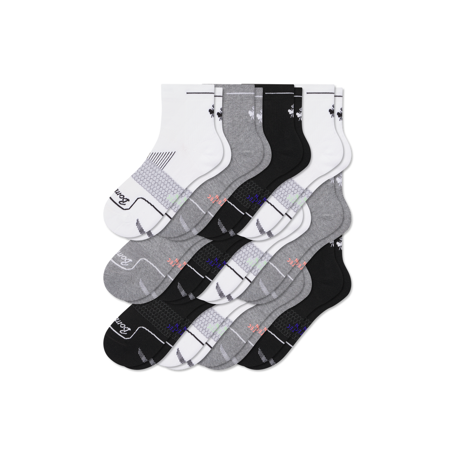 Men's Run Quarter Sock 12-Pack - Modern Touch
