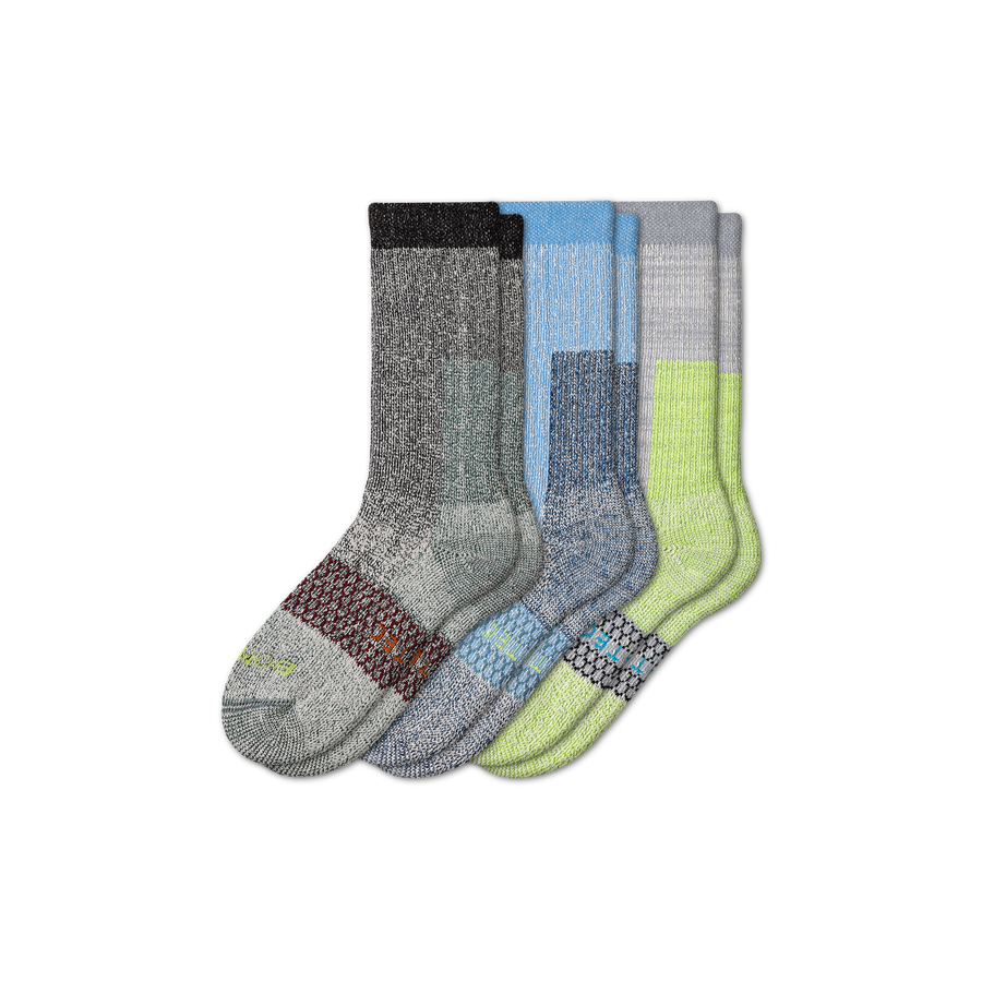 Women's All-Purpose Heavy Duty Calf Sock 3-Pack - Everyday Pair