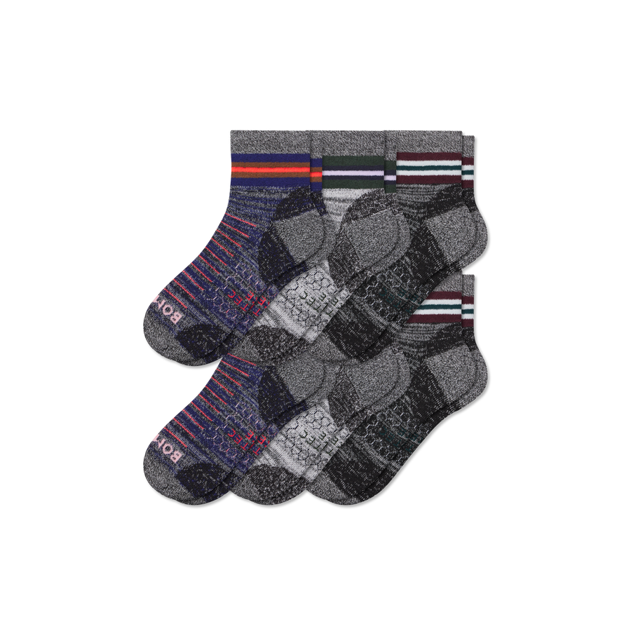 Men's Hiking Quarter Sock 6-Pack - Easy Choice