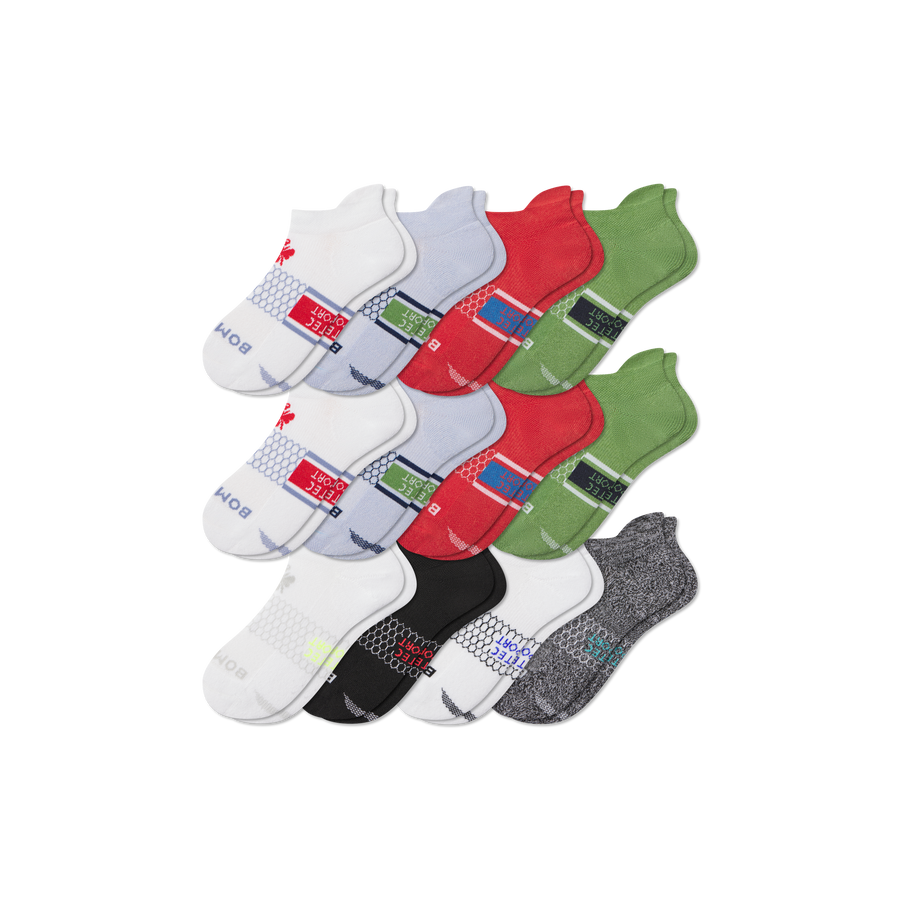 Youth All Sport Ankle Sock 12-Pack - Light Cushion